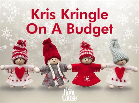We did not find results for: Better Options For Kris Kringle On A Budget - The Root Cause