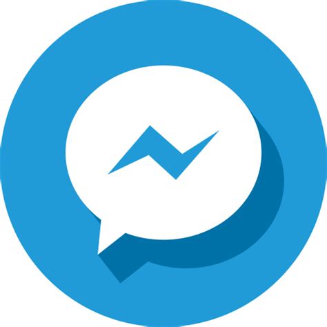 Facebook Messenger Logo Free Social Icons