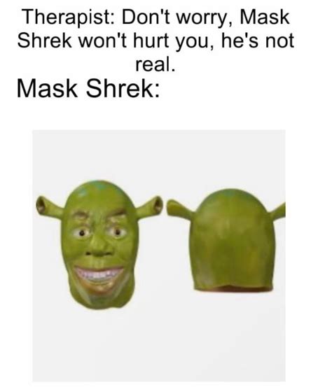 Mask Shrek Rmemes
