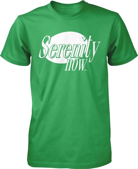 Serenity Now Mens T Shirt Hood01325 Etsy