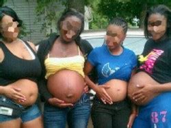 Ghetto Or Fabulous Facbook Teens Flaunting Their Pregnant Bellies