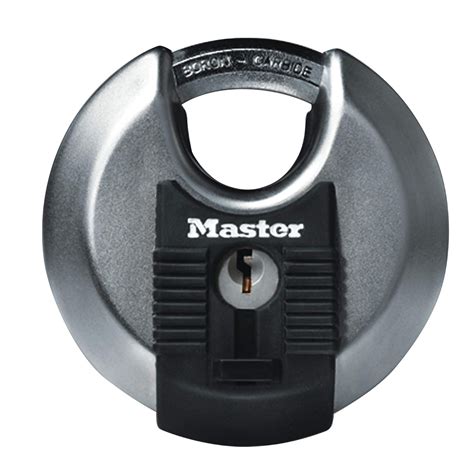 Masterlock Excell M40eurd Discus Stainless Steel Padlock 70mm