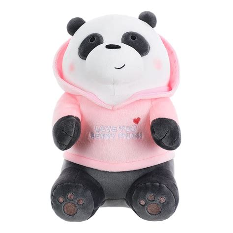 Buy Miniso We Bare Bears Cute Stuffed Animals Soft Panda Plush Toys