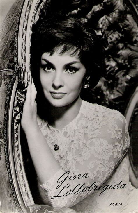 Italian Actress And Photojournalist Gina Lollobrigida 1927 Was One Of Europes Most Prominent