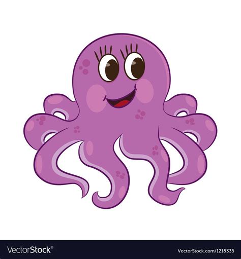 Cartoon Octopus Vector Illustration Download A Free Preview Or High