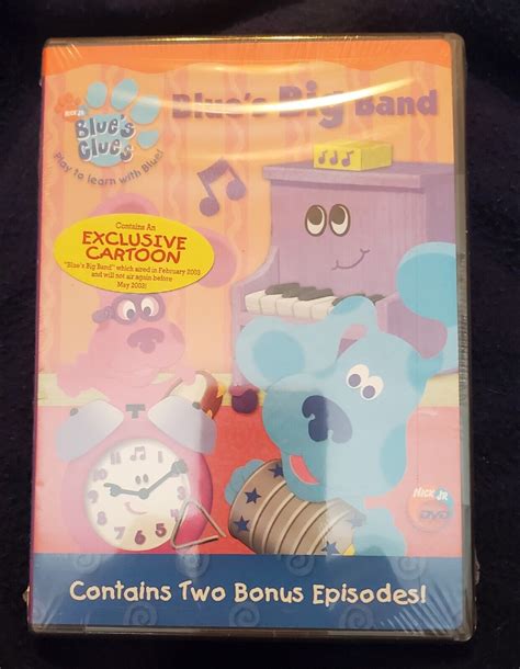 Blues Clues Blues Big Band 2002 Paramount Dvd New Sealed