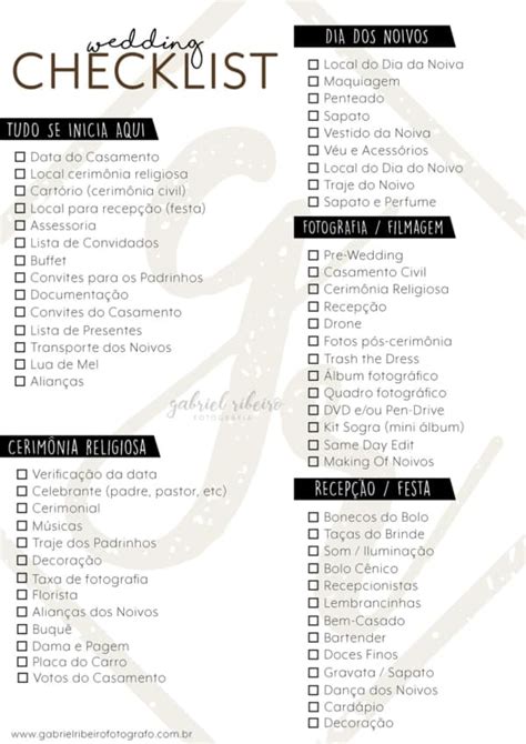 Passo A Passo Check List Completo Para Organizar Seu