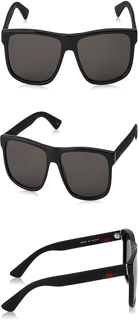 Gucci Gg 0010 S 001 Blackgrey Sunglasses Mens Sunglasses Sunglasses