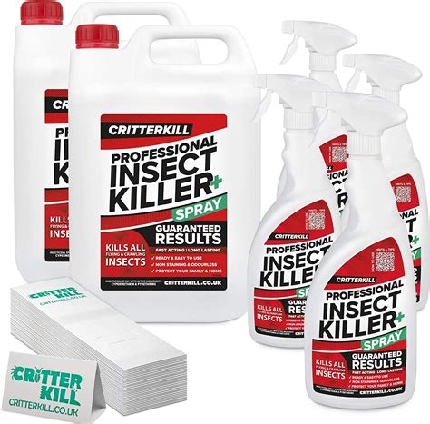 Critterkill Diy Pest Control Kit Professional Insect Killer Spray