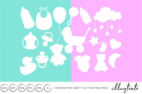 Baby SVG Cut Files Graphic by illuztrate - Creative Fabrica