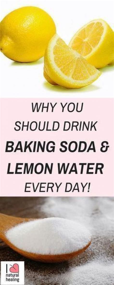 You May Have Heard Of The Benefits Of Drinking Lemon Juice With A Babe Baking Soda Mixed In