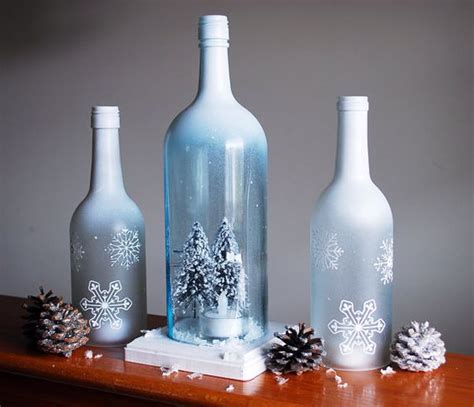 25 Christmas Decoration Ideas With Wine Bottles Do It