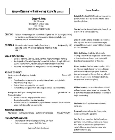 In addition, there are downloadable resume format in pdf and marketing resume format available on this site. FREE 9+ Simple Resume Format in MS Word | PDF
