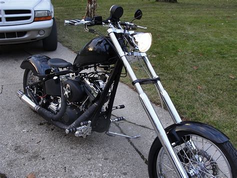 Harley Softail Chopper New Build Project Runs Great 88b Motor Frame