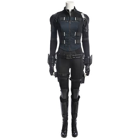 Black Widow Natasha Romanoff Costume For Avengers Infinity War Cosplay