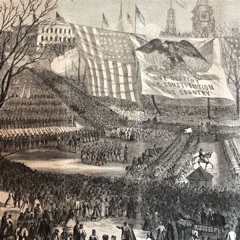 1865 Nyc Newspaper New York City Civil War Victory Parade Poster