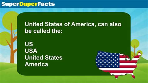 Usa Facts For Kids Youtube