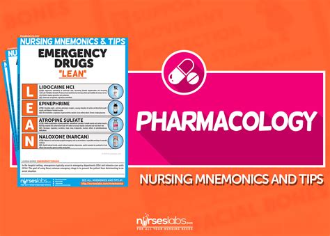 Includes 10 Pharmacology Nursing Mnemonics And Tips That Are Visual