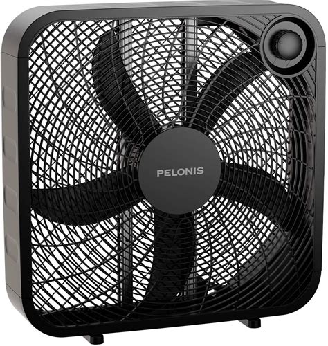 Pelonis Home Lightweight Box Fan 20 Inch