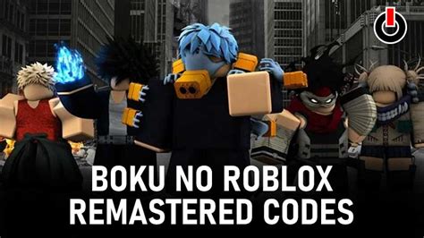 Boku No Roblox Remastered Codes List November 2022