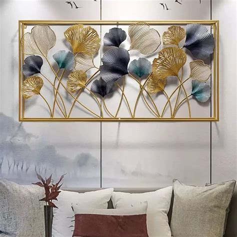 Luxury Frame Metal Wall Art Luxury Modern Interior Home Decor