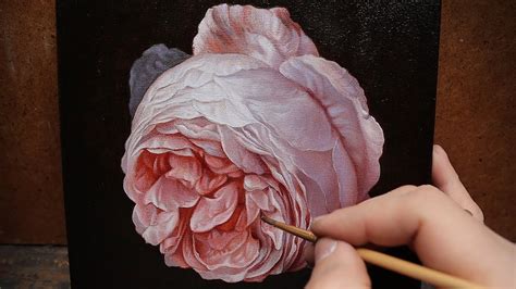 Painting A Flower Three Layer Painting Technique Of The Old Masters
