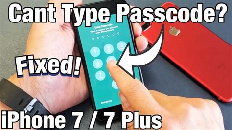 Iphone 7 7 Plus Cannot Enter Password Or Passcode Fixed Youtube