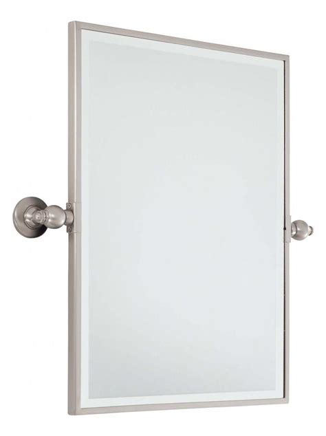 Online conversations about brushed nickel vanity mirrors. Minka-Lavery Brushed Nickel Standard Rectangle Pivoting ...