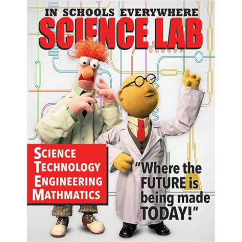 Muppets Science Lab Poster Eu 837222 Eureka Postersscience