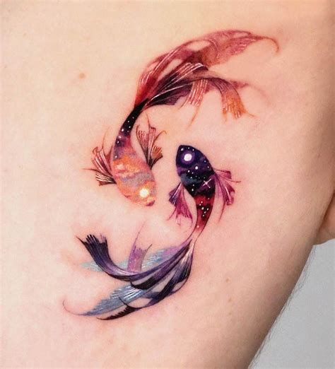 Watercolor Animal Tattoo