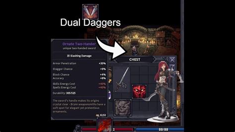 Dual Wield Daggers Proselyte Dungeon Stoneshard Gameplay Youtube