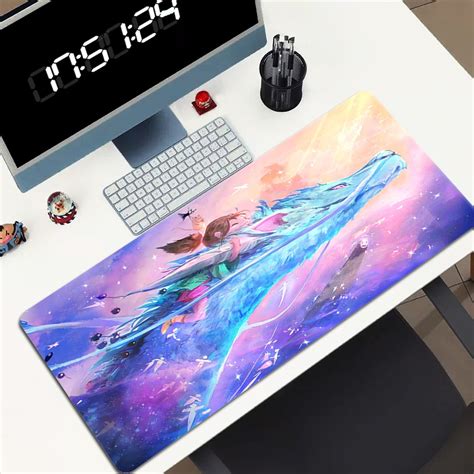 Mouse Pad Anime Spirited Away Table Mat Moused Animes Playmat Carpet
