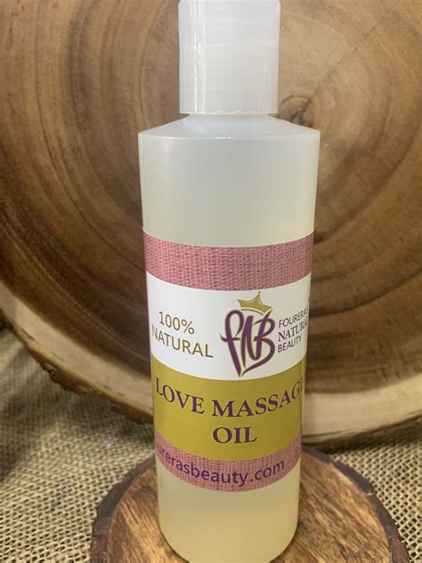 Love Massage Oil Foureras Natural Beauty