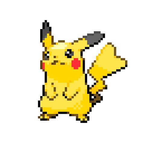Dibujo Pixel Art De Pikachu Pokemon En Espanol Amino Images 4956 The