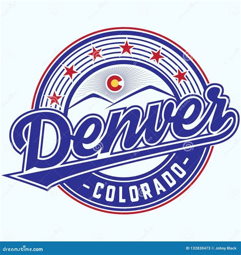 Denver Colorado Logodenver Colorado Logo Vector And Illustration