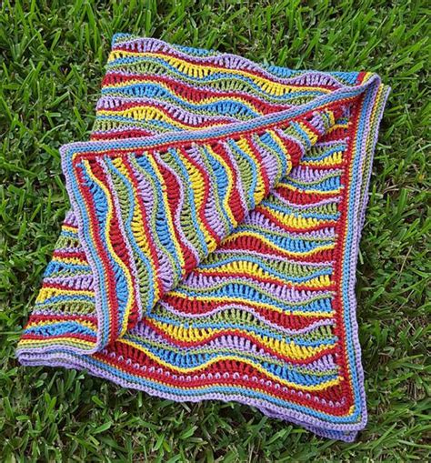 10 Crochet Ripple Afghan Patterns