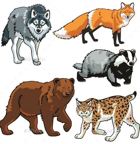 16 Animal Vector Templates Free Psd Ai Eps Format Download