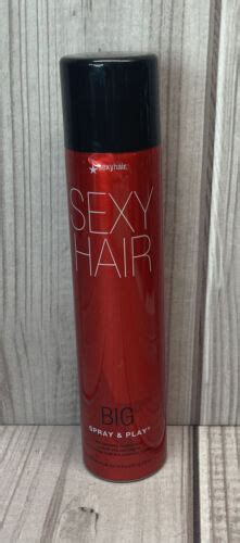 Sexy Hair Big Spray And Play Volumizing Hairspray 10 Oz Ebay