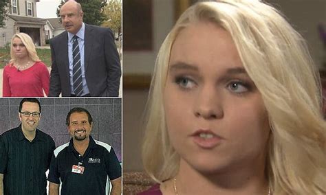 jared fogle sex scandal victim tells dr phil how she was groomed daily mail online