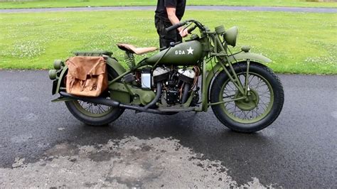 Indian 741b From 1942 Ex World War 2 Youtube