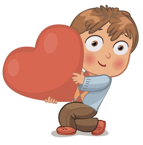 The Concept Of Love, In Cartoon Images - ELSOAR