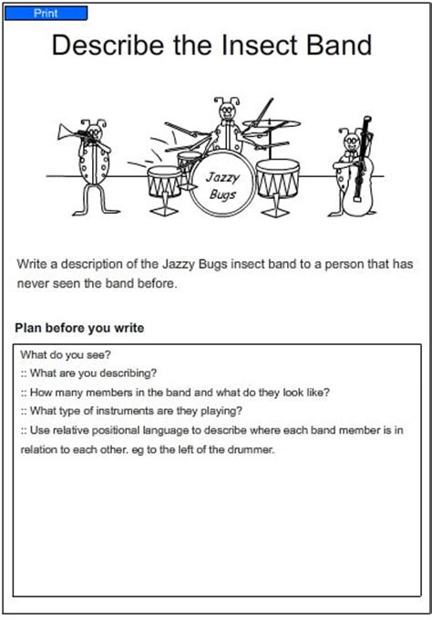 The Insect Band Studyladder Interactive Learning Games