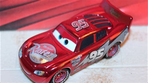 Mattel Disney Cars Racing Red Lightning Mcqueen Rust Eze Piston Cup