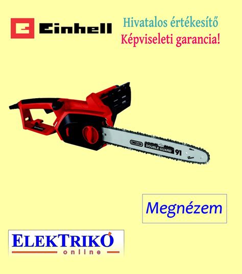 Einhell Gh Ec 2040 Elektromos Láncfűrész