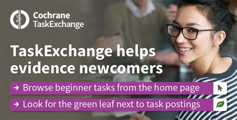 Taskexchange Helps Evidence Newcomers Students 4 Best Evidence