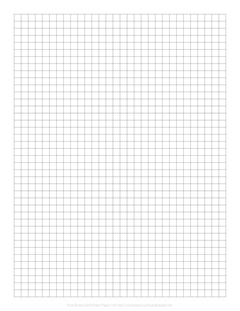 4 Free Printable 1 Cm Centimeter Graph Paper 1 Cm Centimeter Graph