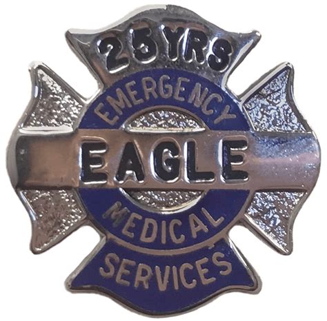 Custom Ems Service Pins Collar Ornament For Paramedic Or Emt