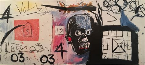 Jean Michel Basquiat Samo Picture Book Artwork Folk Illustration
