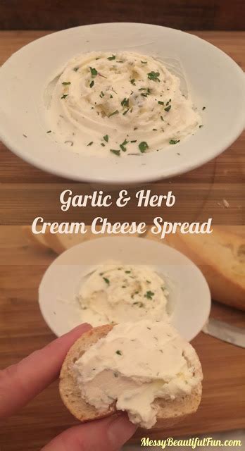 Diy Garlic Herb Cream Cheese Spread Recipe Artofit