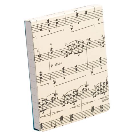 Sheet Music Notepad The Music Stand